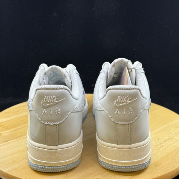 Nike Air Force 1 \'07 White Photon Dust Sail Patent Leather IH4461 100 Size 11 main image 9